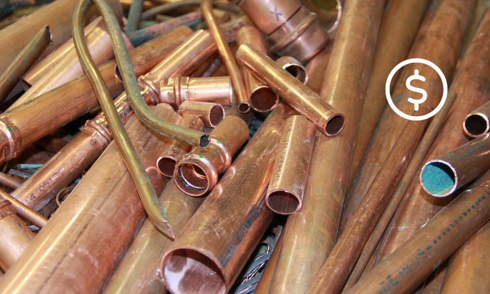 Scrap Copper Pipe Price - How Much Plumbers Get for Leftover Copper Pipe